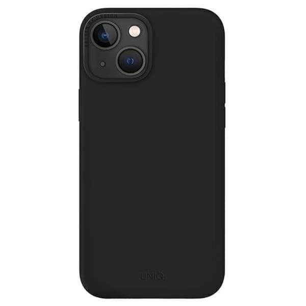 Uniq iPhone 14 Plus Mobiskal Lino - Midnight Svart Svart
