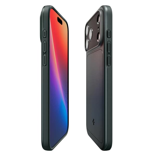 Spigen telefontaske til iPhone 17 Pro Magsafe Thin Fit - Abyss Green Grön