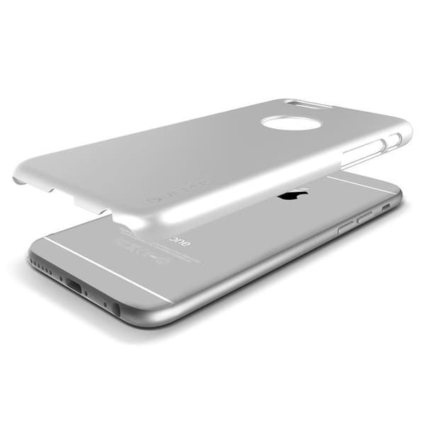 Verus Super Slim Baksideskal till Apple iPhone 6 / 6S  - Vit White