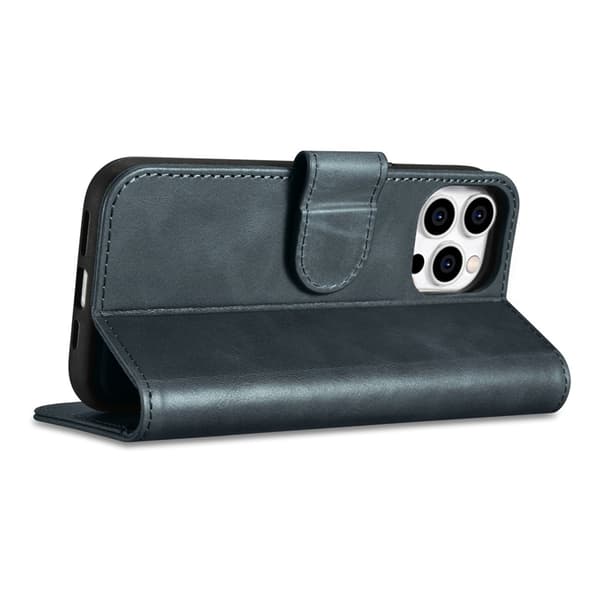 iCarer iPhone 14 Plus Plånboksfodral 2in1 Anti-RFID - Blå Blå