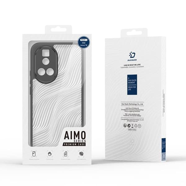Dux Ducis Huawei Nova 12 Pro Mobilskal Aimo - Svart Black