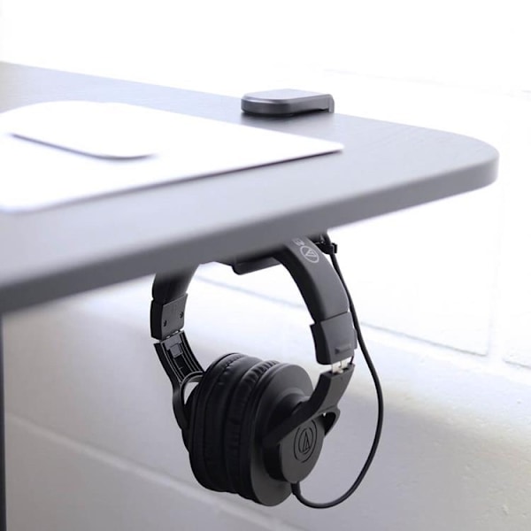 Desire2 Hållare för Hörlur/Headset Svart Monterat på skrivbordsskiva Svart