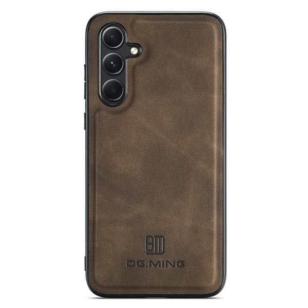 DG.MING Mobilskal till Samsung Galaxy A54 5G PC TPU PU Skydd - Brun