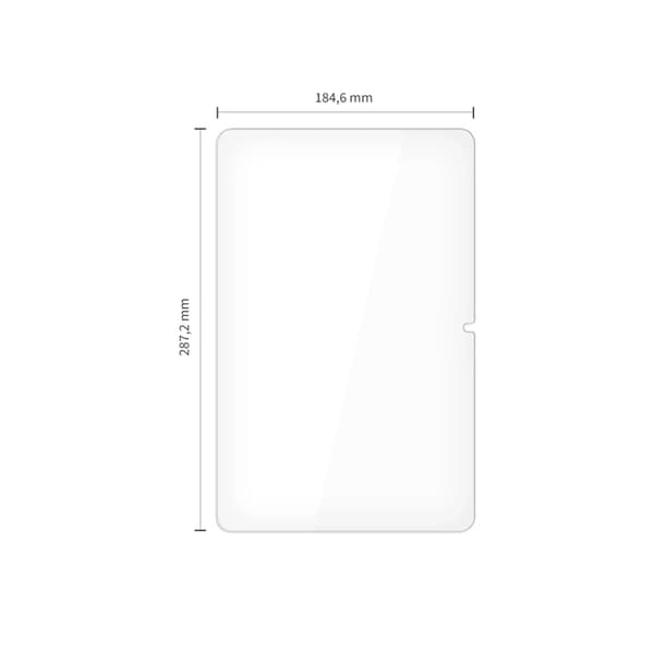 Tech-Protect Lenovo Tab P12 Härdat Glas Skärmskydd Fit Plus - Clear Transparent