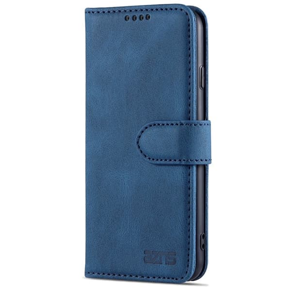 AZNS iPhone SE (2022)/SE (2020)/8/7 Plånboksfodral Konstläder - Blå