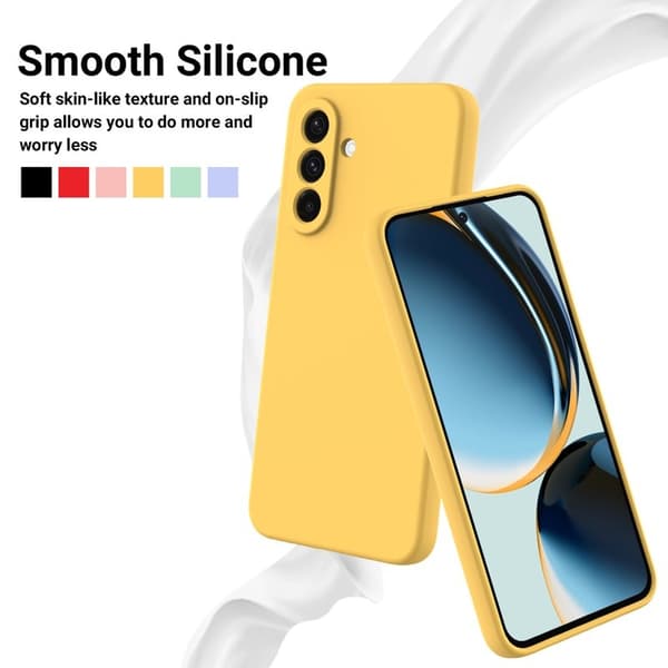 Samsung Galaxy S26 Pro Skal Flytande Silikon - Gul