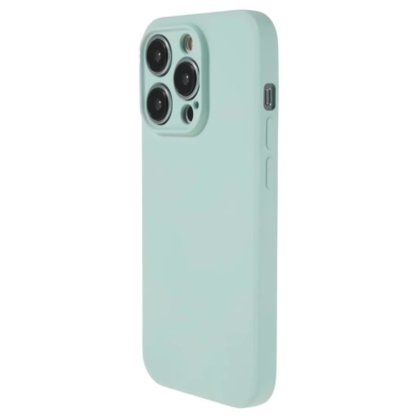 iPhone 15 Pro Max Mobilcover Mat - Aqua Blue