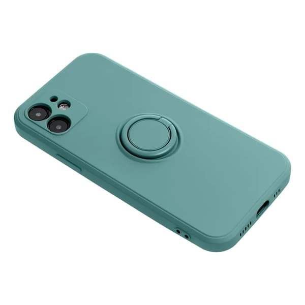 Telefontaske til Xiaomi Redmi 14C Silikone Ring - Sort Svart