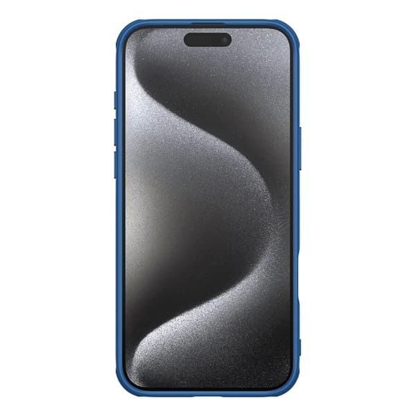 Nillkin Telefontaske til iPhone 16 Pro Super Frosted Shield Pro - Blå