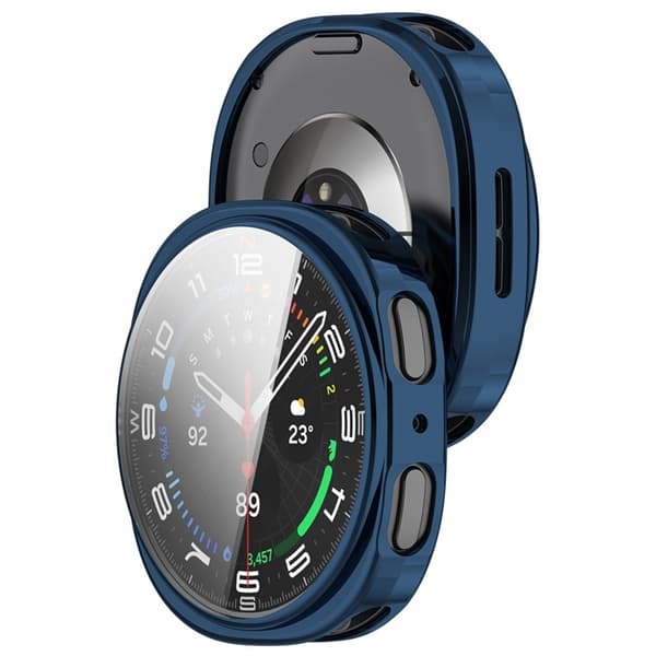 Galaxy Watch 8 (44mm) Skal TPU - Electroplating Blå Blå