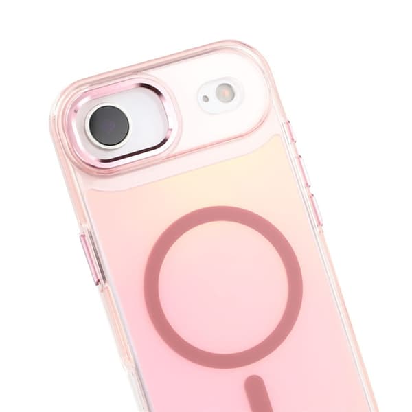 Mobilskal till iPhone Air MagSafe Color Changing TPU - Rosa Rosa