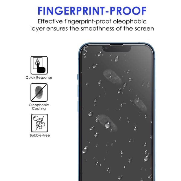[2-PACK] iPhone 14 Pro Max Kameralinsskydd i Härdat glas Clear Transparent