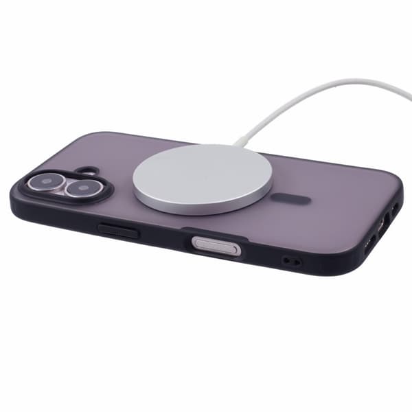 X-LEVEL Mobilskal till iPhone 16 Magnetiskt PC+TPU Svart