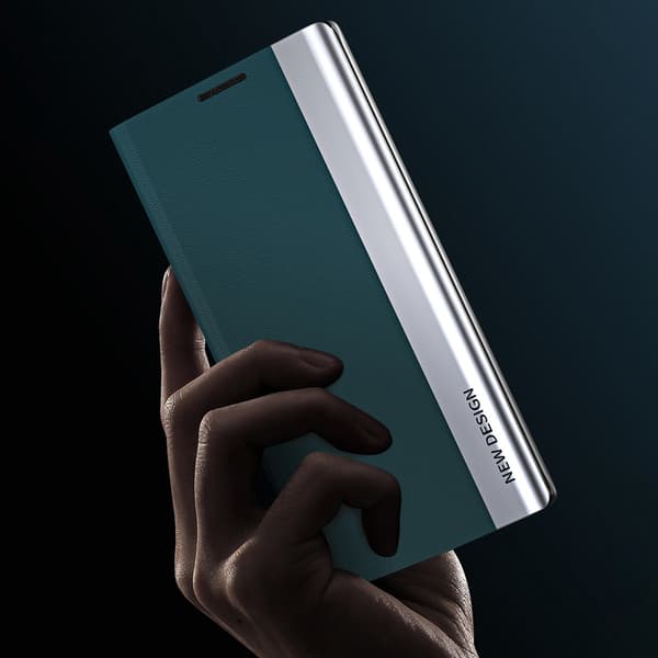Galaxy S23 Plus -kotelo Sleep Pro Flip - Sininen Blå