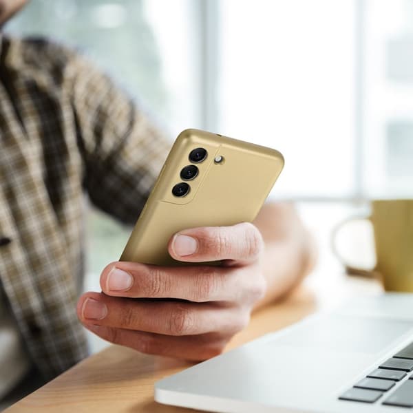 METALLIC Skal för Samsung A14 5G guld Guld