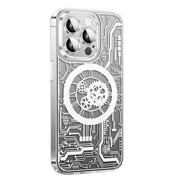 Mobilskal till iPhone 13 Pro Magsafe Mechanical - Silver Silver