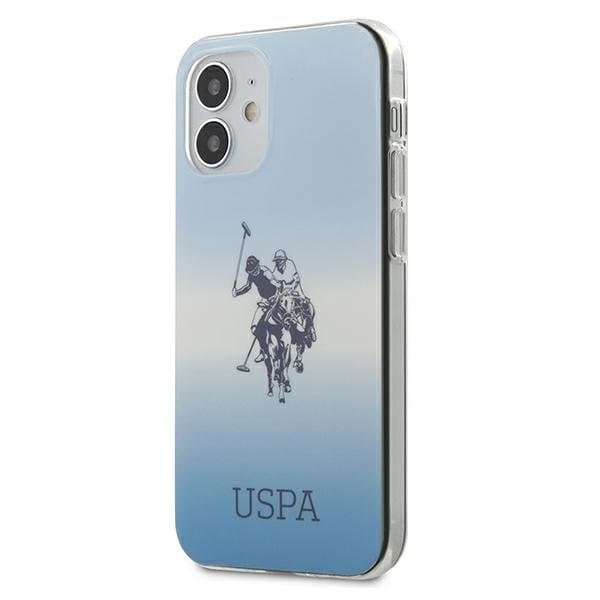 U.S. Polo Assn. Gradient Collection iPhone 12 mini -kuori Sininen Blue
