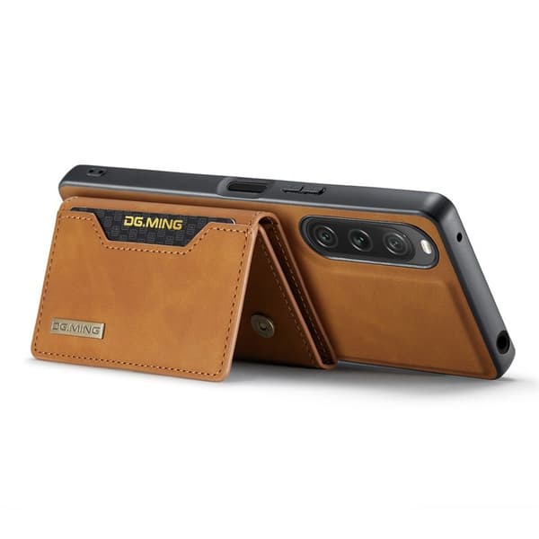 DG.MING M2 Series Mobilskal till Sony Xperia 10 V Shockproof Brun