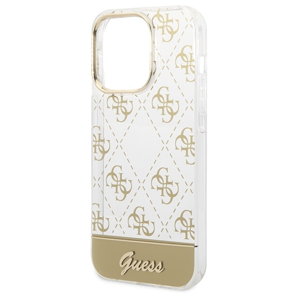 Guess Mobilskal till iPhone 14 Pro Max MagSafe 4G Pattern Script