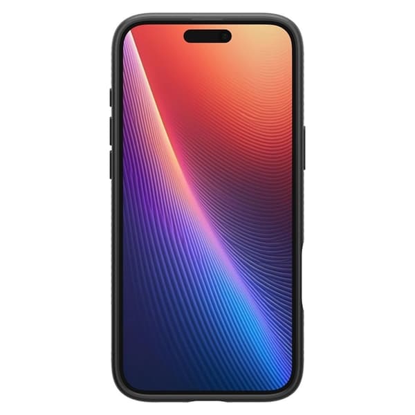 Spigen Telefontaske til iPhone 16 Liquid Air - Mat Sort Svart