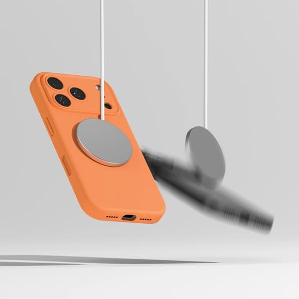 Ringke Mobilskal till iPhone 18 Pro Max/17 Pro Max MagSafe Silikon - Tangerine Orange
