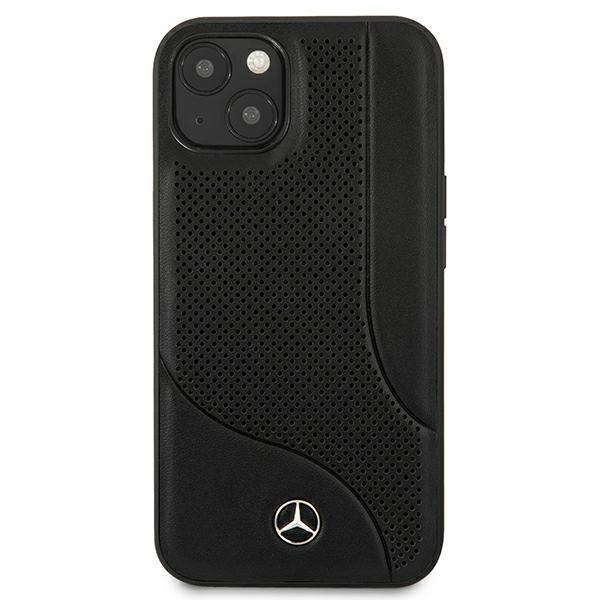Mercedes Taske iPhone 13 Mini Læder Perforeret område - Sort Black