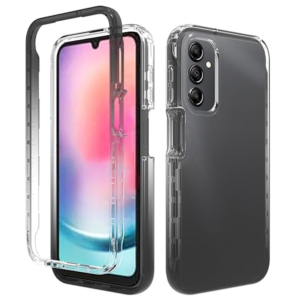 Galaxy A24 4G Mobilskal 3in1 Gradient - Svart Svart