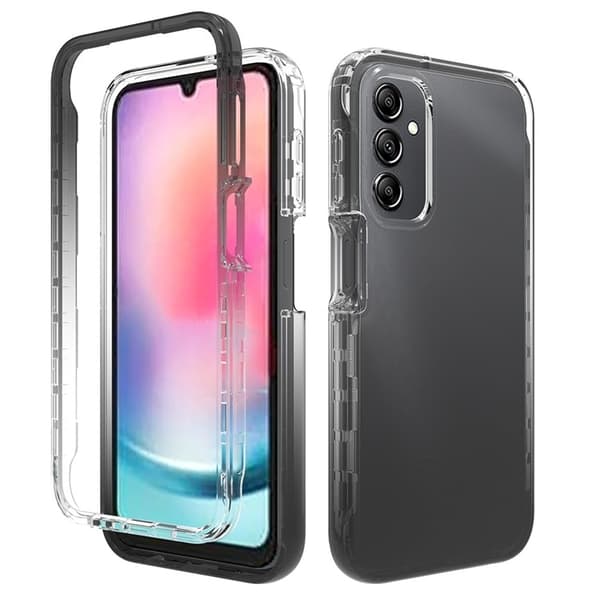 Mobilskal till Galaxy A24 4G 3in1 Gradient - Svart Svart