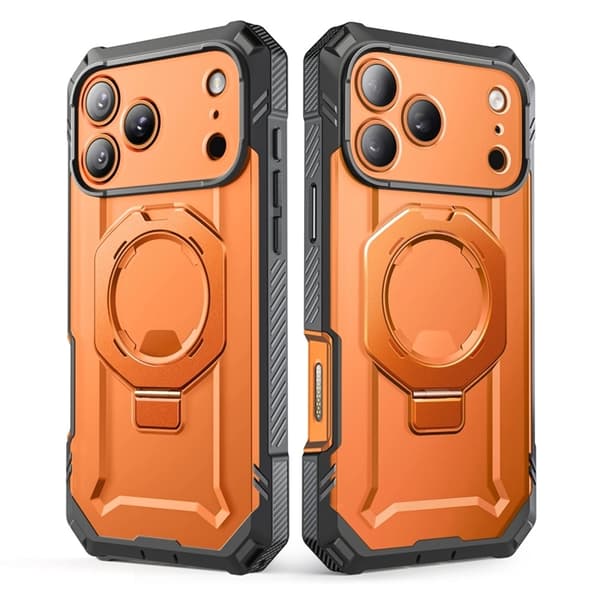 SupCase Mobilskal För iPhone 18 Pro/17 Pro Magsafe Grip Pro - Coral