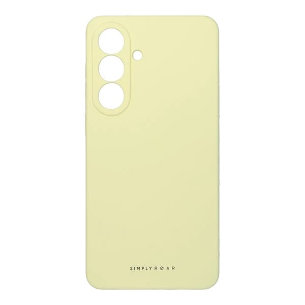 Roar Mobilskal För Galaxy S26 Plus Cloud Skin - Ljusgul Gul