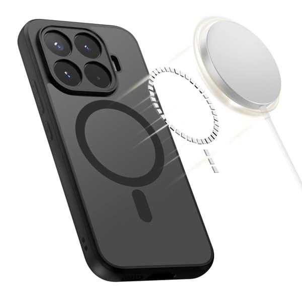 Tech-Protect Mobilskal För Xiaomi 17T MafSafe Magmat - Matt Svart