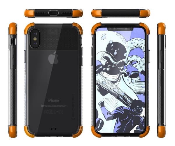 Ghostek Covert 2 -kuori Apple iPhone XS/X - oranssi Orange