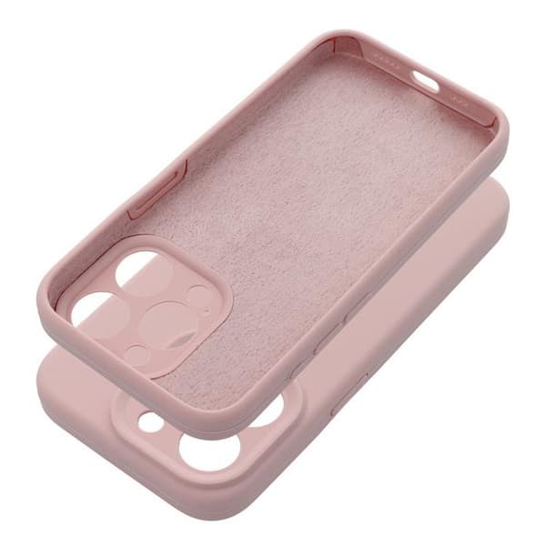Telefontaske til iPhone 16 Plus Silikone 2mm - Sand Pink Rosa