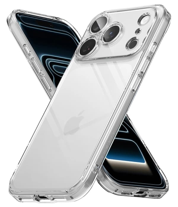 Ringke Mobilskal För iPhone 18 Pro/17 Pro Fusion - Matt Clear Transparent