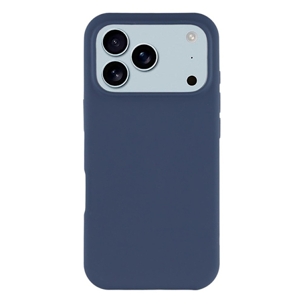 Mobilskal till iPhone 17 Pro Solid Silikon Shockproof - Blå Blå