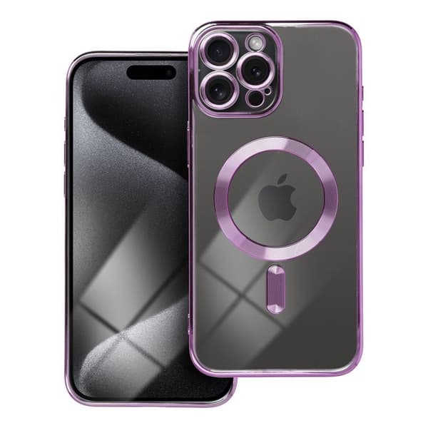 Mobilskal till iPhone 15 Pro Max Magsafe Electro - Lila Lila