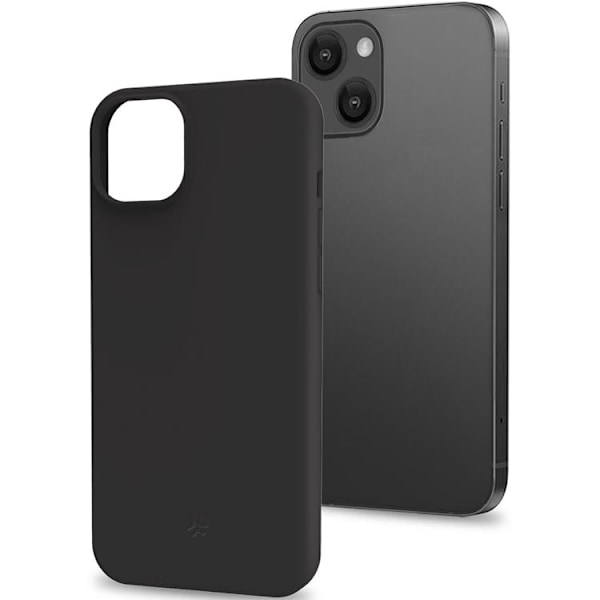 Celly iPhone 15 Plus Mobilskal Planet Soft TPU - Svart Svart