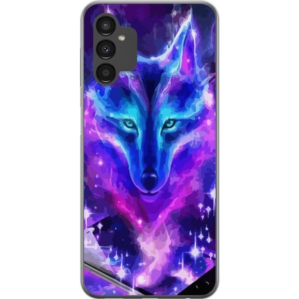 Mobilcover til Samsung Galaxy A04s med Neon Ulv