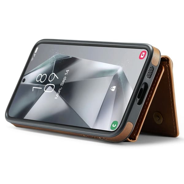 DG.Ming Plånboksfodral för Samsung Galaxy S26 RFID-blockerande - Brun
