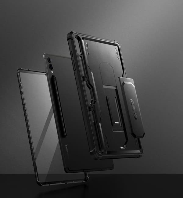 Tech-Protect Galaxy Tab S9 Plus Skal Kevlar Pro - Svart Svart
