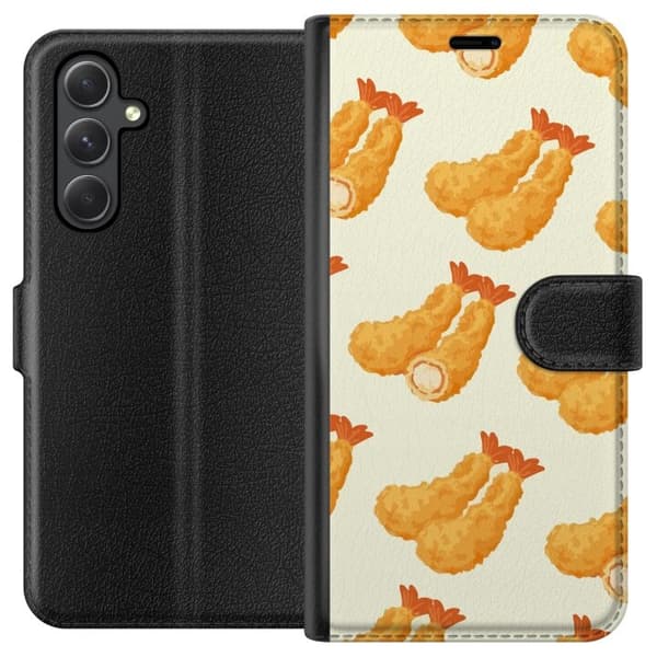Plånboksfodral till Samsung Galaxy A15 5G med Räkor