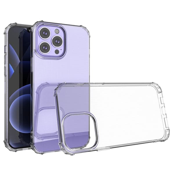 Mjukt Shockproof Skal iPhone 13 Pro Max - Clear Transparent