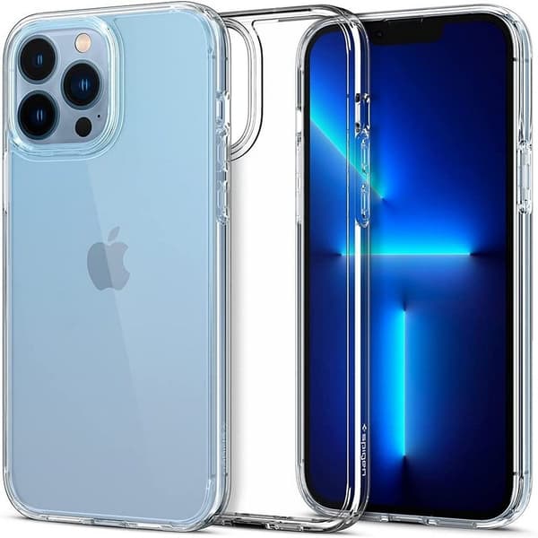 Spigen Ultra Hybrid Mobilskal iPhone 13 Pro Max - Crystal Clear Transparent