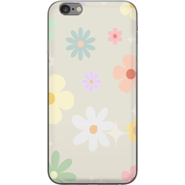 Mobilskal till Apple iPhone 6 Plus med fejdande blommor