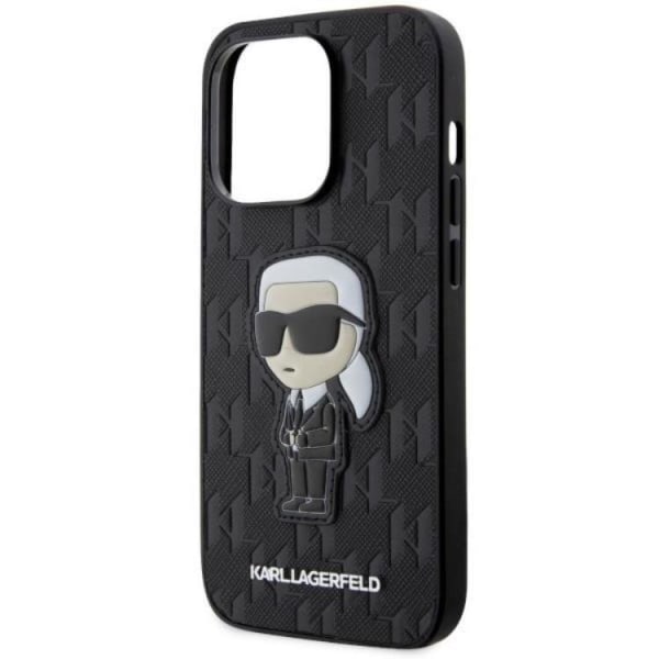 Karl Lagerfeld iPhone 14 Pro Mobile Case Monogram Ikonic