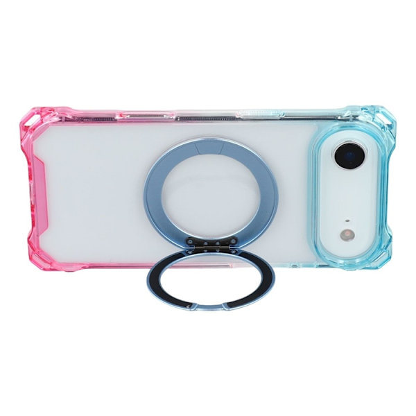 Mobilskal till iPhone Air MagSafe Kickstand - Gradient Blå / Rosa Blå
