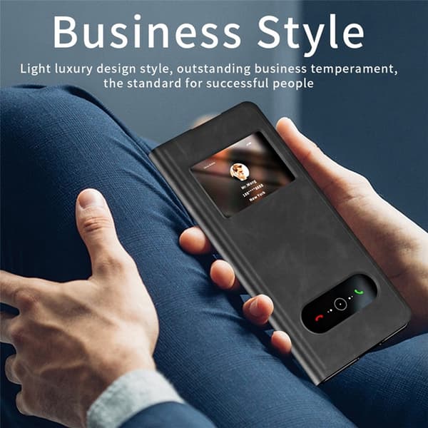 Mobilskal till Galaxy Z Fold6 View Window - Svart Svart