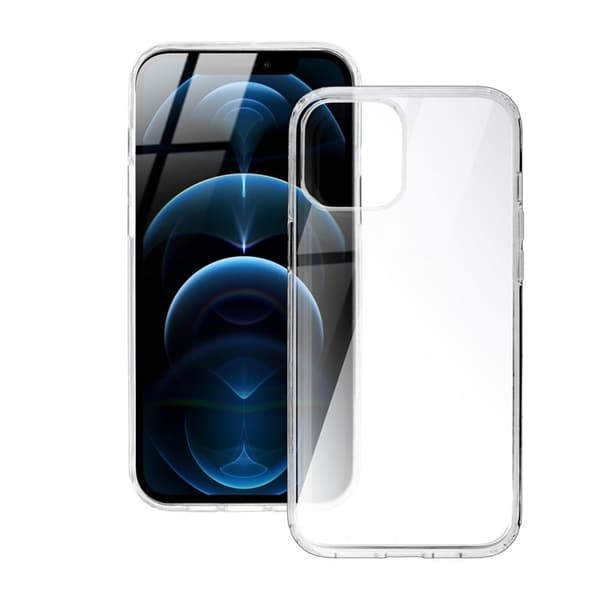 Telefontaske til iPhone 16 Pro Max Super Hybrid - Gennemsigtig Transparent