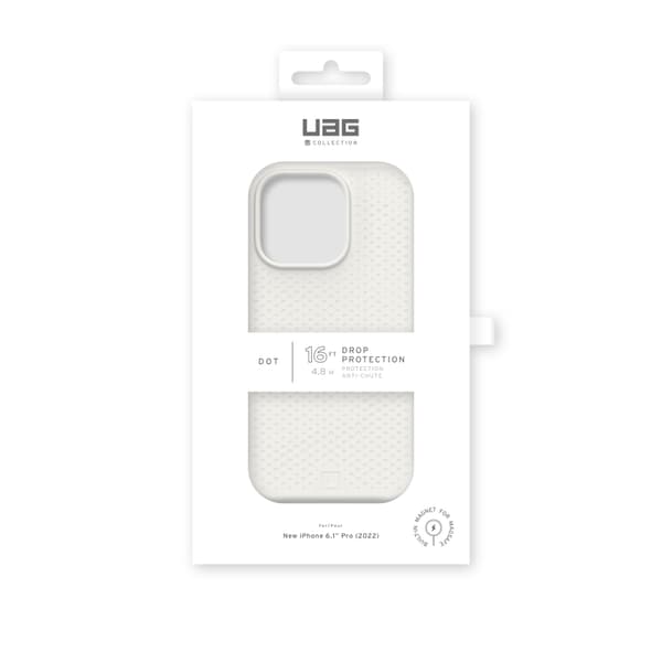 UAG iPhone 14 Pro Max Skal Dot Magsafe - Marshmallow Vit