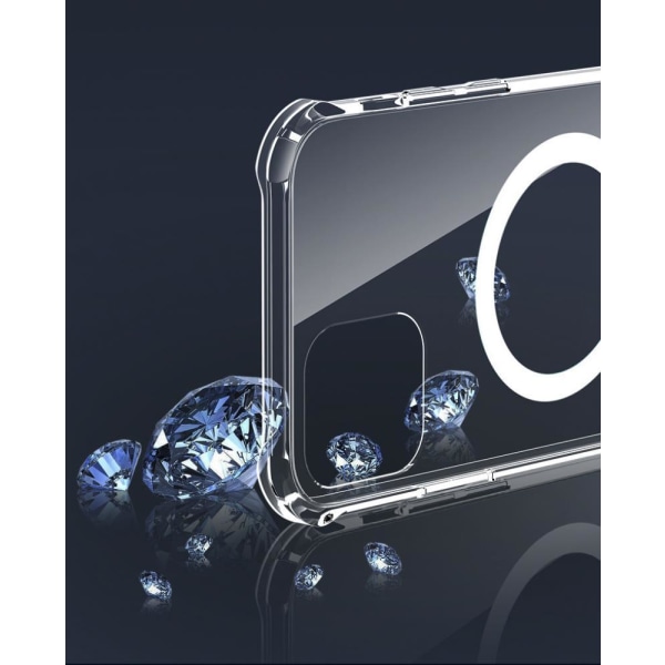 BOOM - Shockproof Magsafe Cover iPhone 11 Pro Max - Gennemsigtig